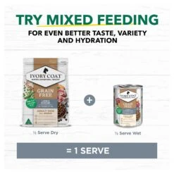Ivory Coat Grain Free Dog Food Can Adult Lamb & Sardine Stew -Pet Supplies Sales ivory coat grain free dog food can adult lamb sardine stewkellyville pets 229224
