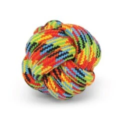 Kazoo Braided Rope Knot Ball Dog Toy