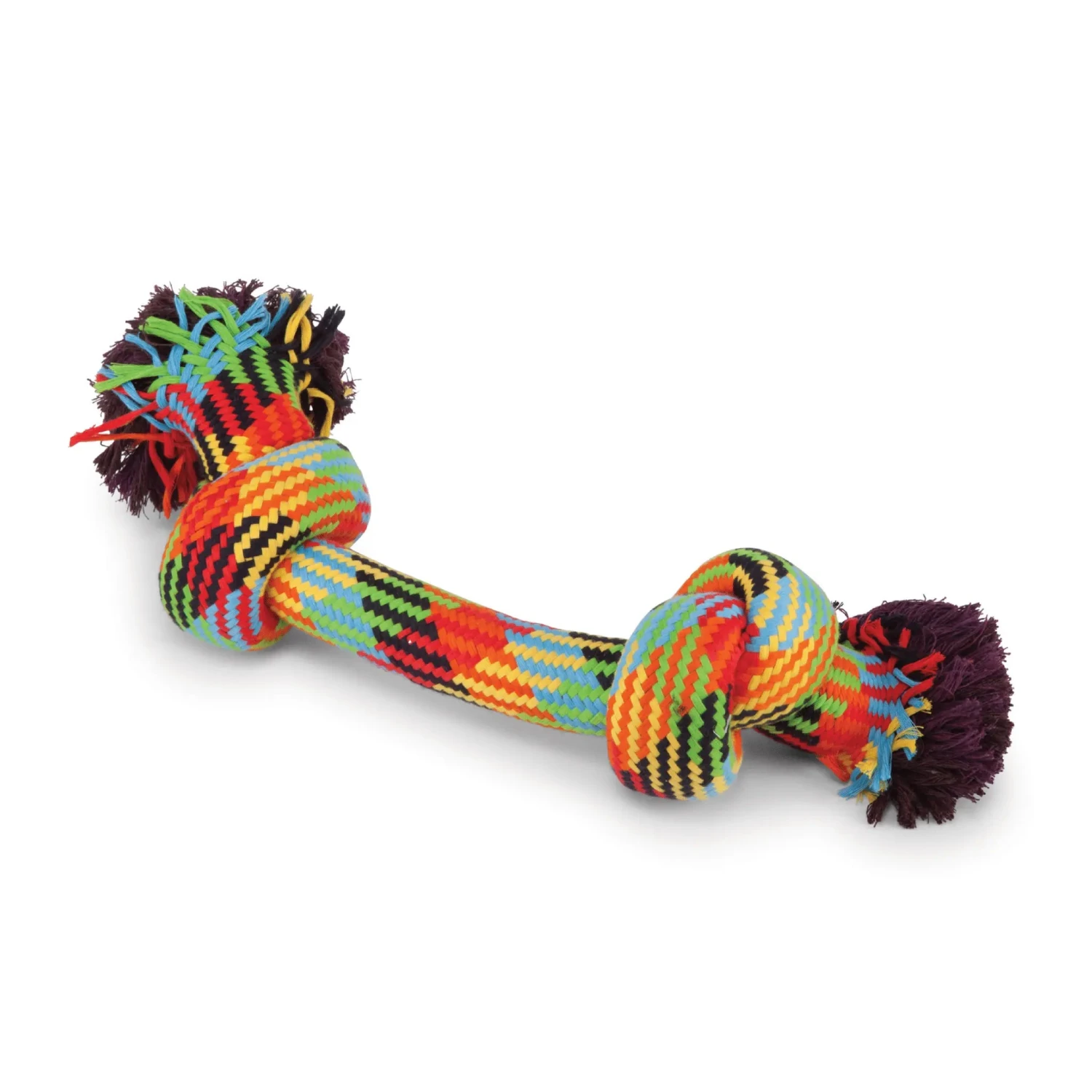 Kazoo Braided Rope Knot Bone Dog Toy 6 Kazoo Braided Rope Knot Bone Dog Toy - Image 4