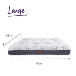 Kazoo Cloud Comfort Light Grey Dog Bed -Pet Supplies Sales kazoo cloud comfort light grey dog bedkellyville pets 658477