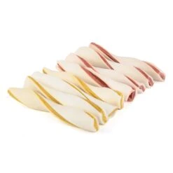 Kazoo Rawhide Spiral Twist Dog Treat