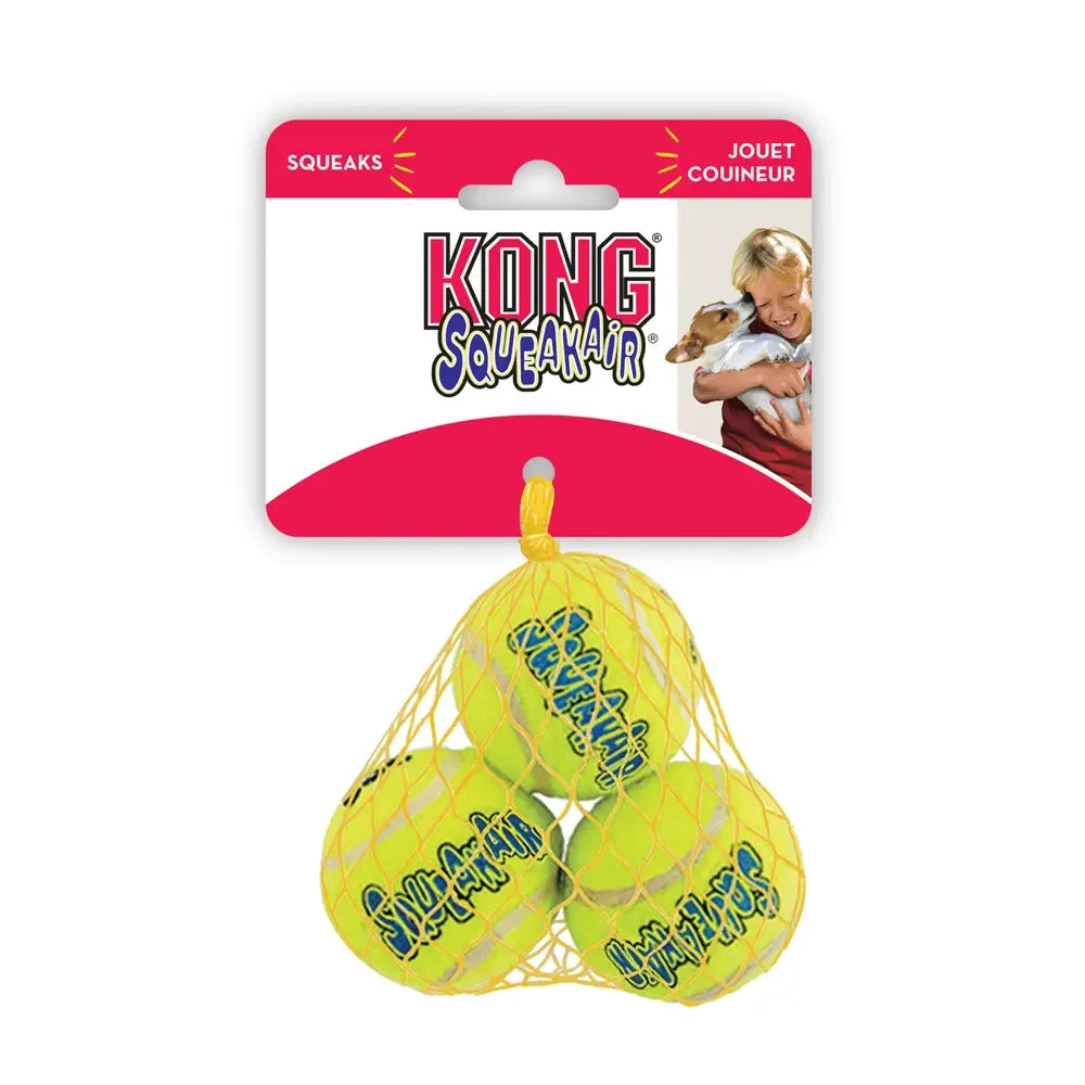KONG AirDog Squeakair Balls 4 KONG AirDog Squeakair Balls - Image 2