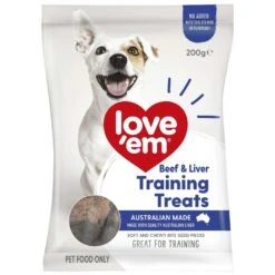 Love'em Beef & Liver Training Dog Treats