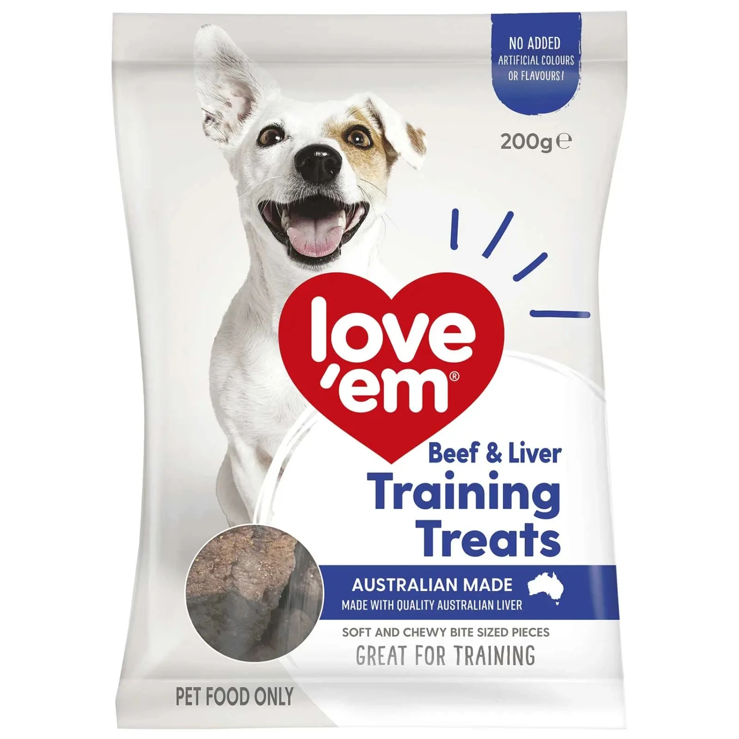 Love'em Beef & Liver Training Dog Treats 3 Love'em Beef & Liver Training Dog Treats
