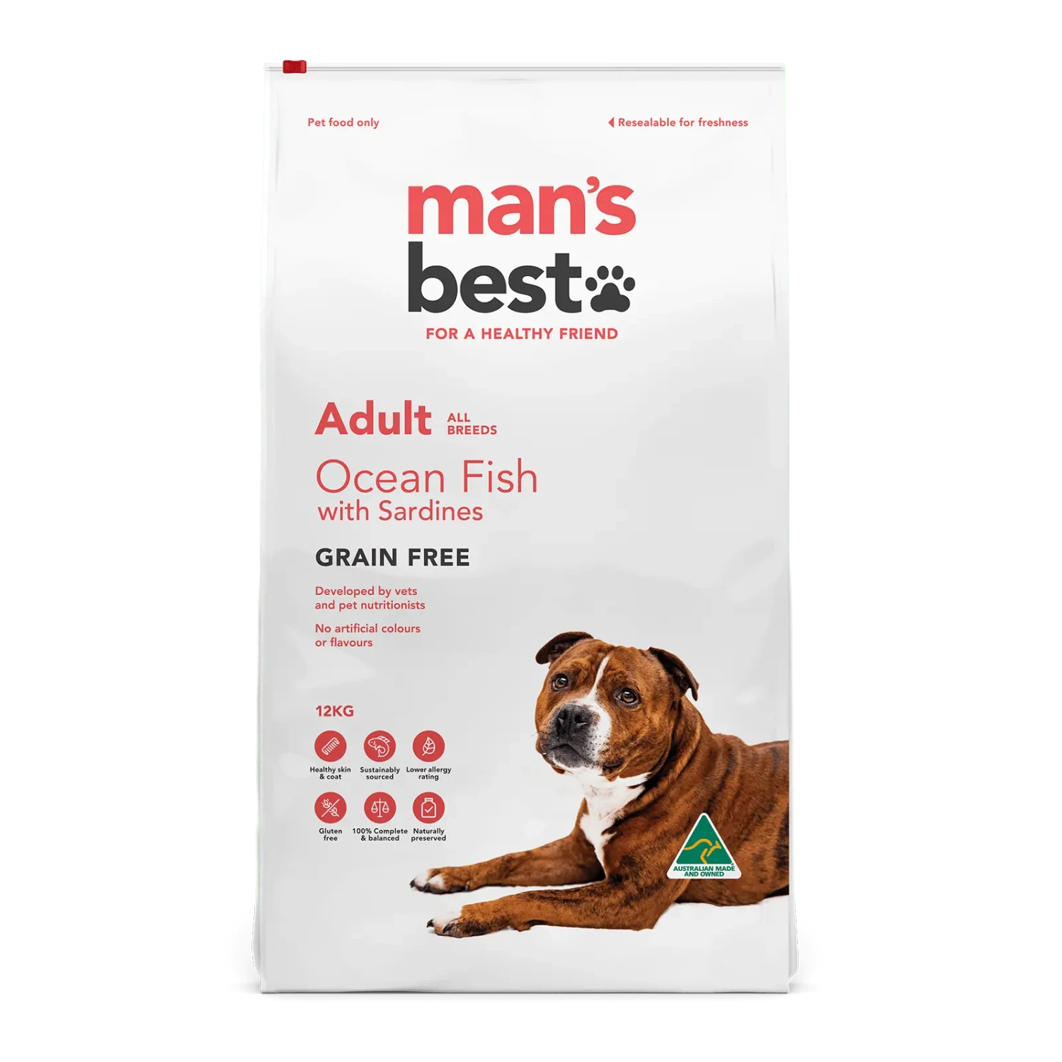 Man's Best Dog Food Adult Ocean Fish 3 Man's Best Dog Food Adult Ocean Fish
