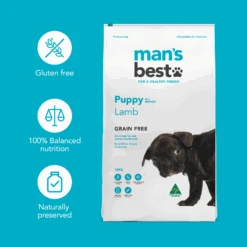 Man's Best Dog Food Puppy Lamb -Pet Supplies Sales mans best dog food puppy lambkellyville pets 429811