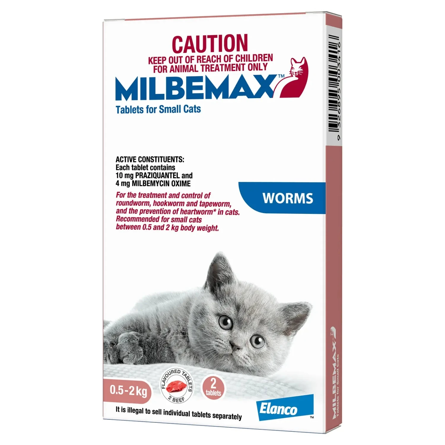 Milbemax For Cats 4 Milbemax For Cats - Image 2