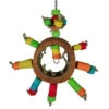 Nino's Java Bird Toy Coco Ship Wheel -Pet Supplies Sales ninos java bird toy coco ship wheelkellyville pets 488349