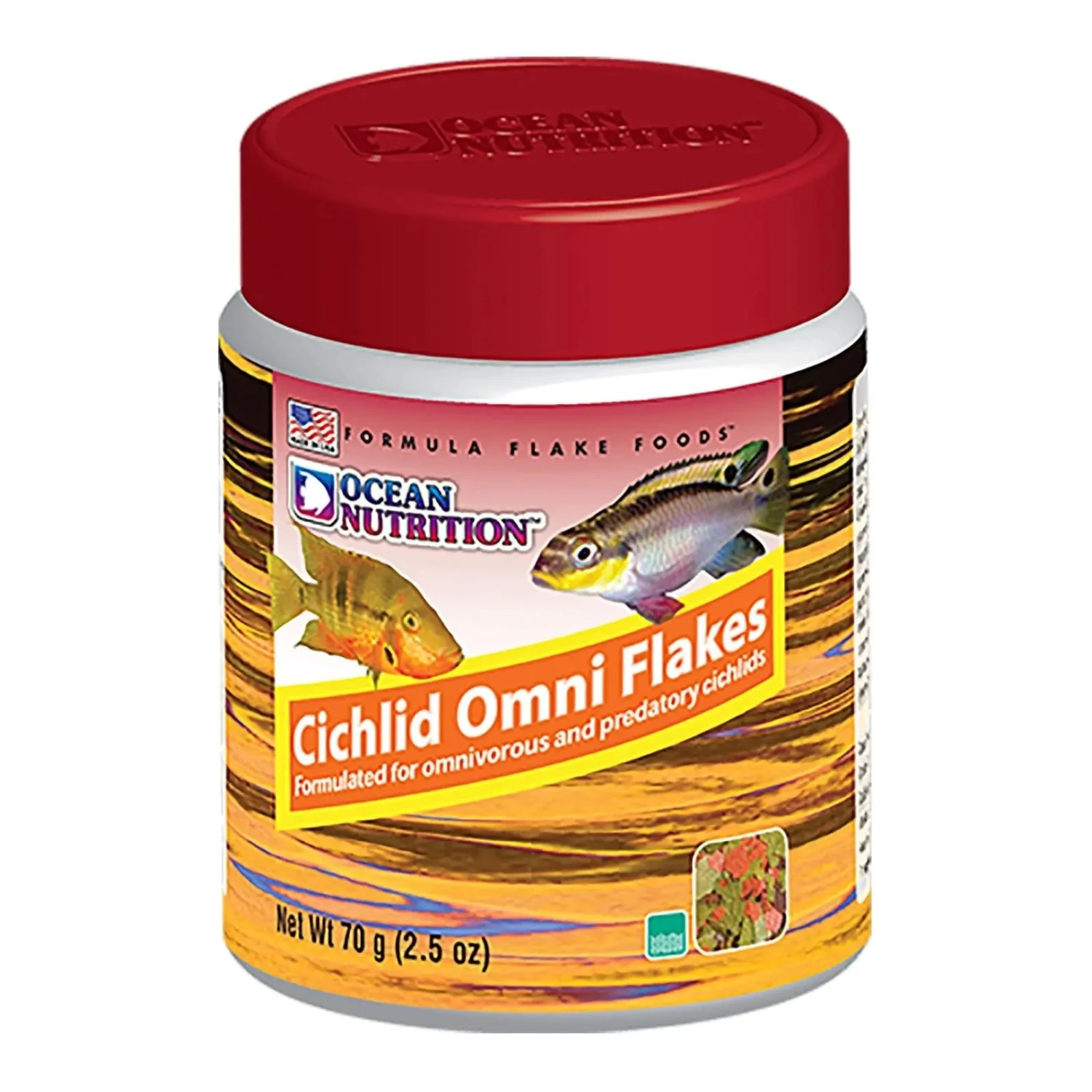 Ocean Nutrition Cichlid Omni Flakes 4 Ocean Nutrition Cichlid Omni Flakes - Image 2