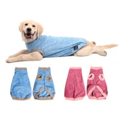 Pet One Dog NightComfy Plush Jumper - Blue