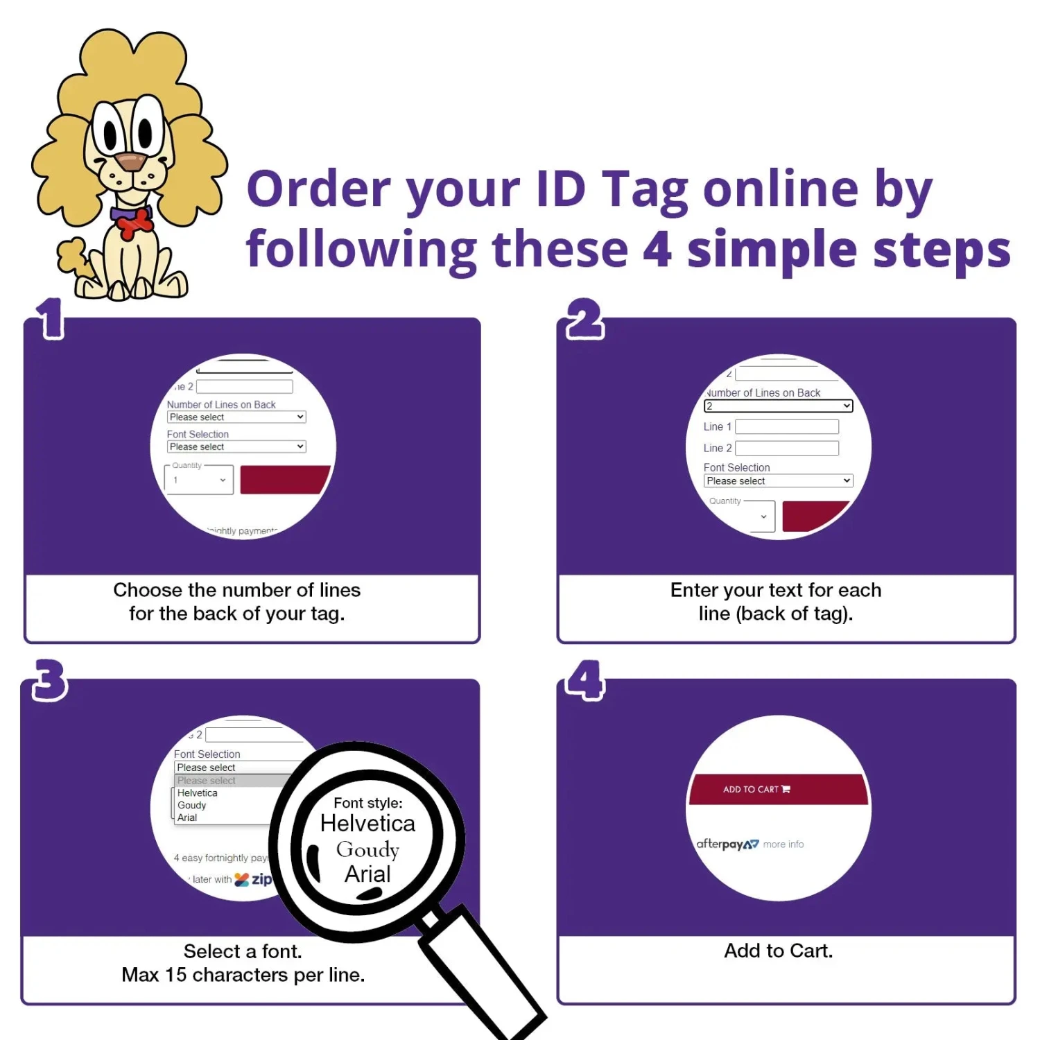 Pet Tag Glam 4 Pet Tag Glam - Image 2