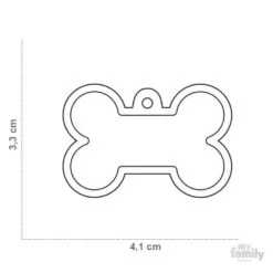 Pet Tag Hushtag Bone -Pet Supplies Sales pet tag hushtag bonekellyville pets 524409