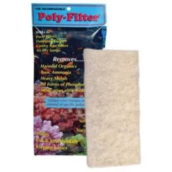 Poly Filter Pad 4x8"