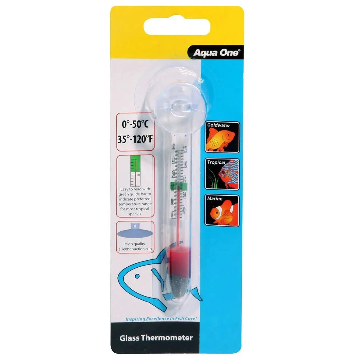 Reptile One Glass Aquarium Thermometer 3 Reptile One Glass Aquarium Thermometer