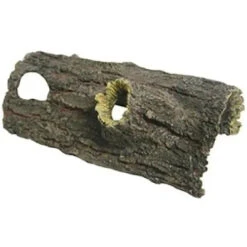 Reptile One Log With Holes Ornament -Pet Supplies Sales reptile one log with holes ornamentkellyville pets 103403