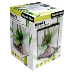 Reptile One T2 Glass Terrarium 20 X 20 X 30cm