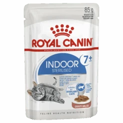 Royal Canin Cat Food Pouch Adult 7+ Indoor