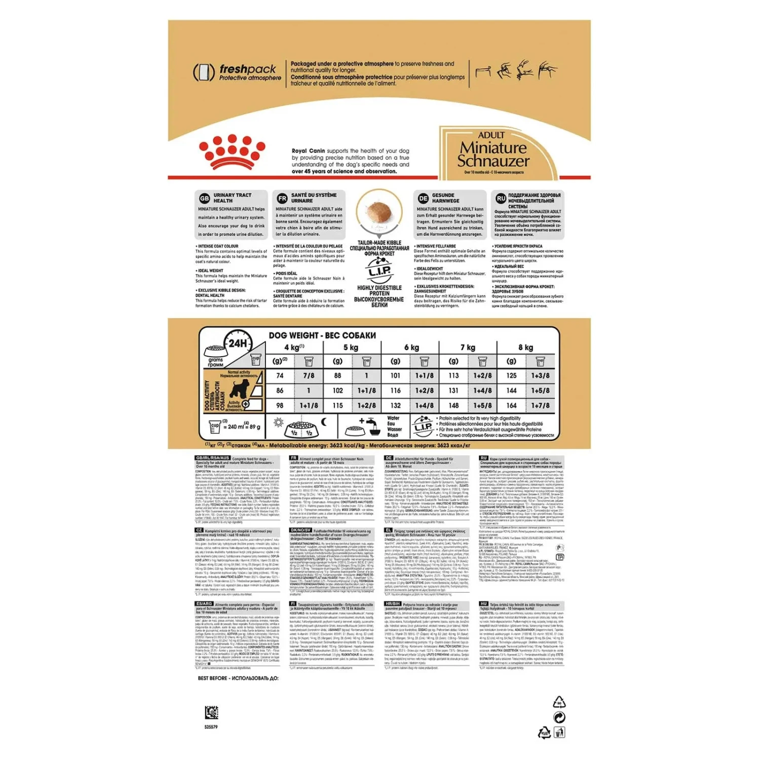 Royal Canin Dog Food Adult Mini Schnauzer 4 Royal Canin Dog Food Adult Mini Schnauzer - Image 2