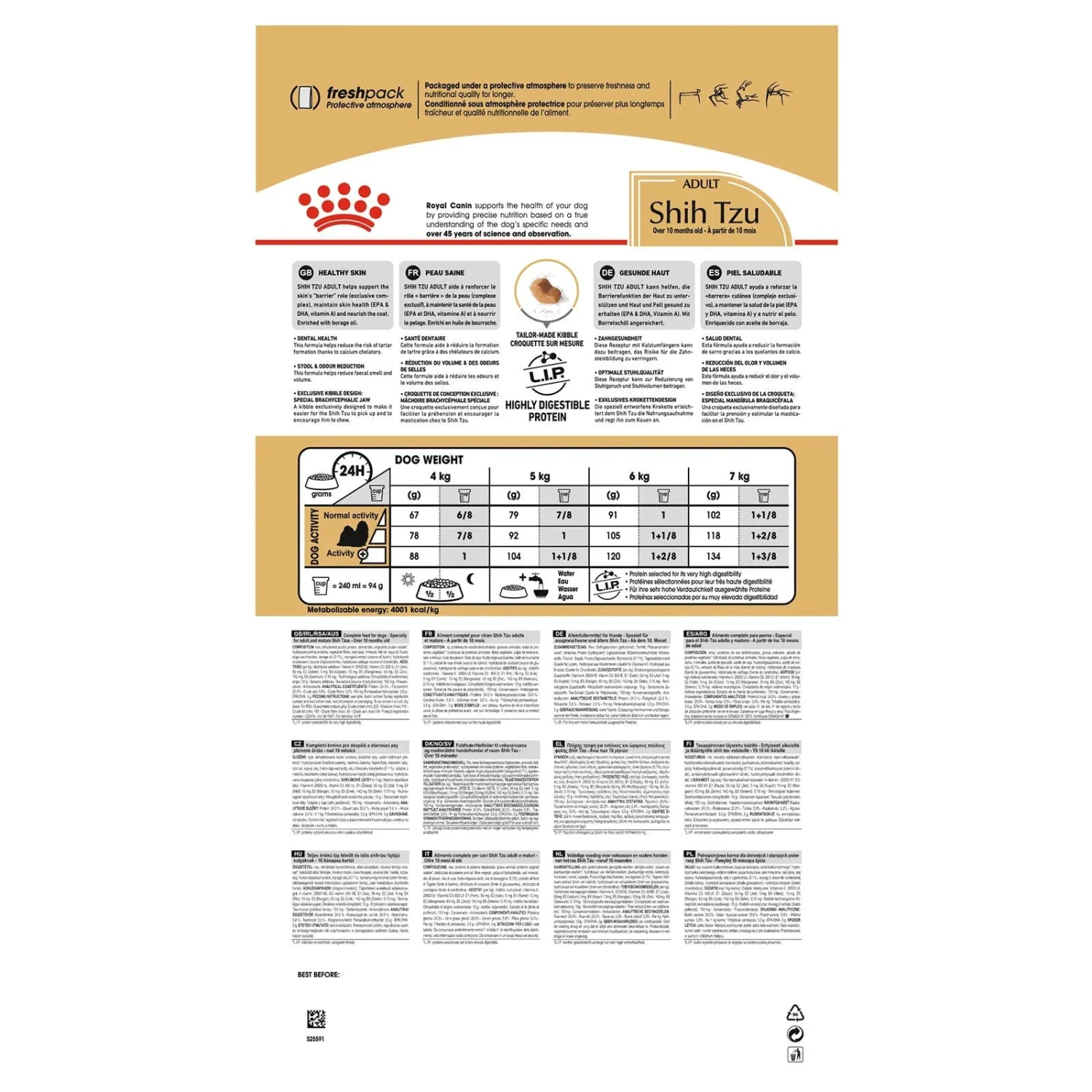 Royal Canin Dog Food Adult Shih Tzu 4 Royal Canin Dog Food Adult Shih Tzu - Image 2