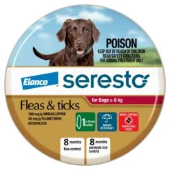Seresto Collar Flea & Tick Prevention For Dogs -Pet Supplies Sales seresto collar flea tick prevention for dogskellyville pets 561107