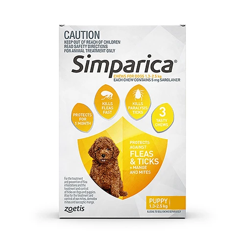 Simparica For Dogs 4 Simparica For Dogs - Image 2