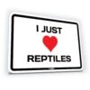 Sticker I Just Love Reptiles -Pet Supplies Sales sticker i just love reptileskellyville pets 530269
