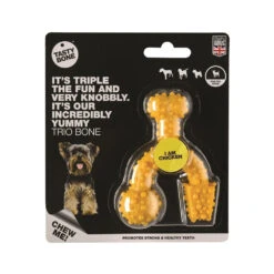 Tasty Bone Nylon Trio Chicken Dog Toy -Pet Supplies Sales tasty bone nylon trio chicken dog toykellyville pets 741413