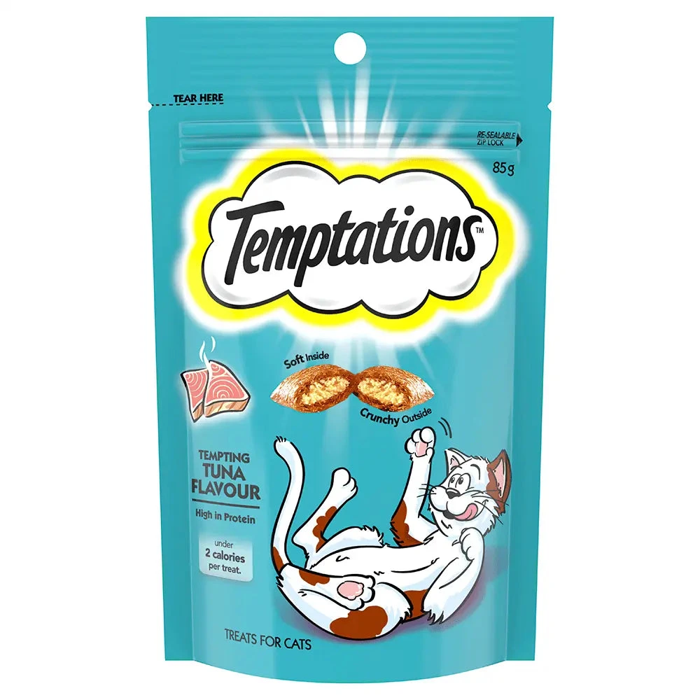 Temptations Tempting Tuna Flavour Cat Treats 3 Temptations Tempting Tuna Flavour Cat Treats