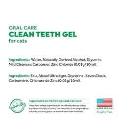TropiClean Fresh Breath Cat Oral Care Clean Teeth Gel -Pet Supplies Sales tropiclean fresh breath cat oral care clean teeth gelkellyville pets 970246