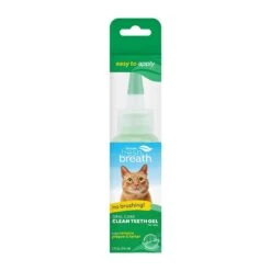 TropiClean Fresh Breath Cat Oral Care Clean Teeth Gel
