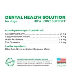 TropiClean Fresh Breath Dental Health Solution For Dogs Plus Hip & Joint -Pet Supplies Sales tropiclean fresh breath dental health solution for dogs plus hip jointkellyville pets 370494