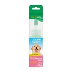 TropiClean Fresh Breath Oral Care Clean Teeth Gel For Puppies