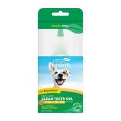 TropiClean Fresh Breath Oral Care Clean Teeth Gel Peanut Butter For Dogs 10 TropiClean Fresh Breath Oral Care Clean Teeth Gel Peanut Butter For Dogs -Pet Supplies Sales tropiclean fresh breath oral care clean teeth gel peanut butter for dogskellyville pets 501097