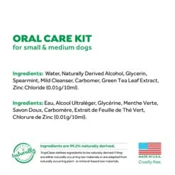 TropiClean Fresh Breath Oral Care Kit For Dogs -Pet Supplies Sales tropiclean fresh breath oral care kit for dogskellyville pets 979247