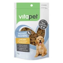 VitaPet Chicken Pocket Trainers Dog Treat