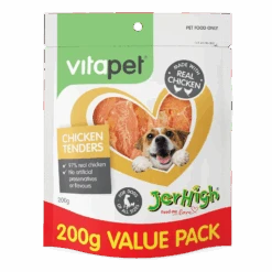 VitaPet JerHigh Chicken Tenders Dog Treat