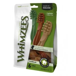 Whimzees Toothbrush Star Dog Treat -Pet Supplies Sales whimzees toothbrush star dog treatkellyville pets 730867