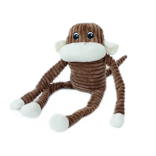 Zippy Paws Crinkle Monkey Dog Toy 3 Zippy Paws Crinkle Monkey Dog Toy