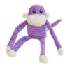 Zippy Paws Crinkle Monkey Purple Dog Toy -Pet Supplies Sales zippy paws crinkle monkey purple dog toykellyville pets 280708