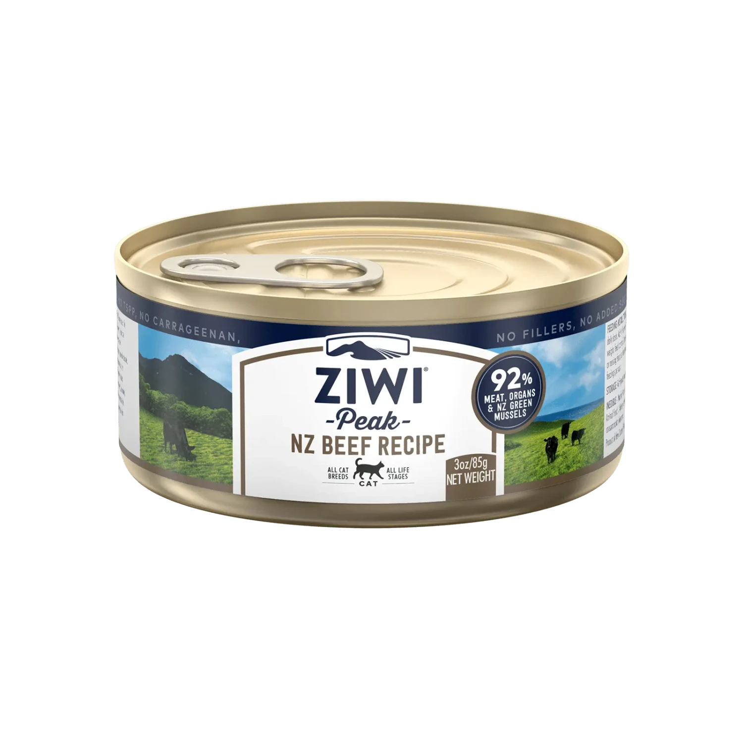 Ziwi Peak Cat Food Can Beef 4 Ziwi Peak Cat Food Can Beef - Image 2